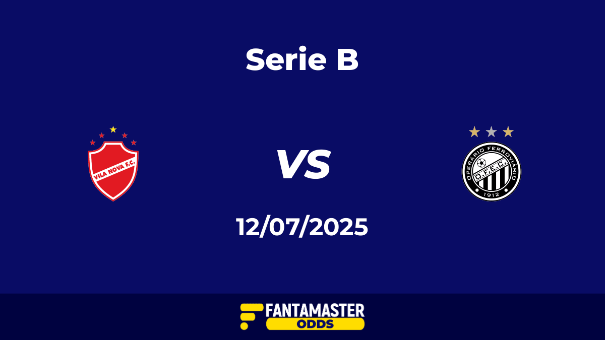 Vila Nova vs Operário PR del 11/07/2025