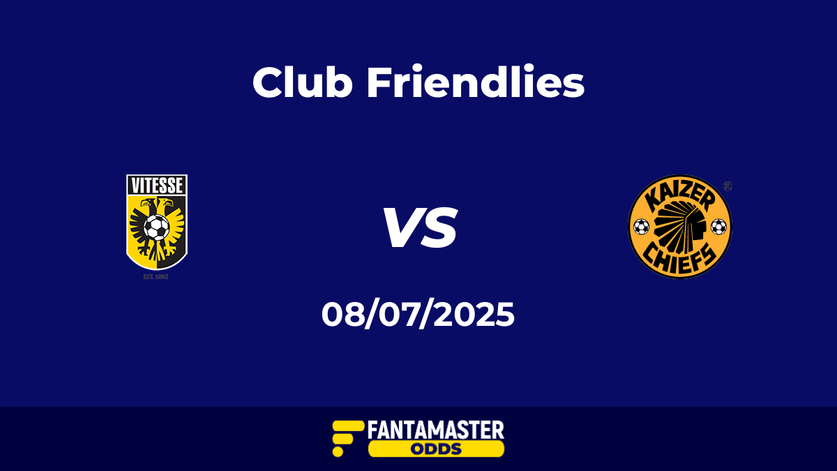 Vitesse vs Kaizer Chiefs del 08/07/2025