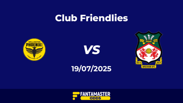 Wellington Phoenix vs Wrexham del 19/07/2025